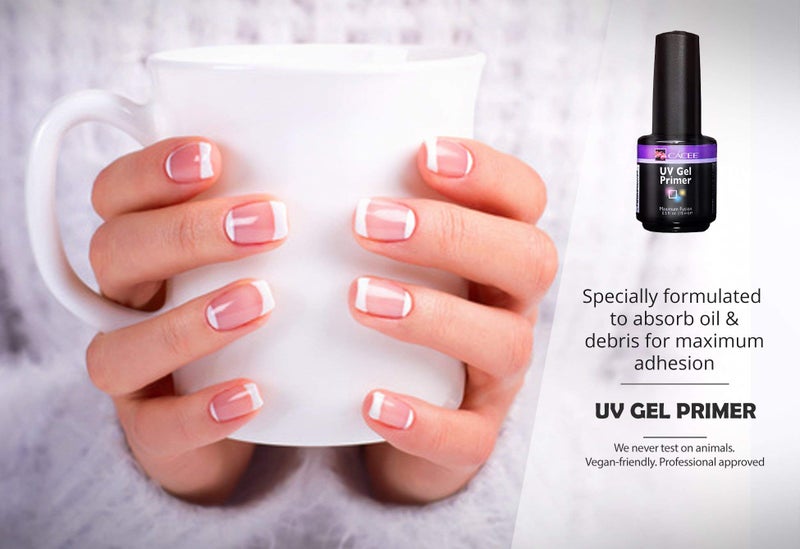 Cacee Nail Primer Duo Set for Acrylic Nails, UV Gel Primer & Pro Bond 0.5 oz, Low Odor, Polish for UV/LED, Use Color Gel Polish & Acrylics, Protect & Strengthen - Image 4